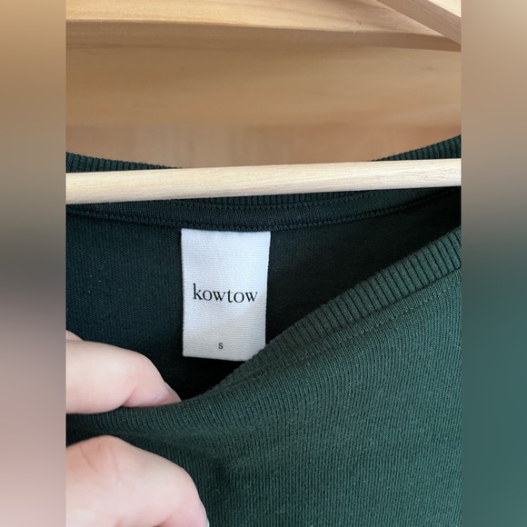 Rich Forrest Green Dress ~ KowTow ~ Size S - Picture 8 of 9